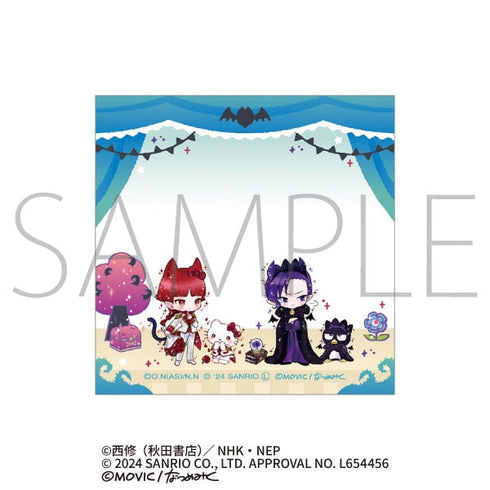 『魔入りました!入間くん×サンリオキャラクターズ』付箋メモ/カルエゴ×バッドばつ丸・オペラ×ハローキティ<DOLLY MIX(どーりーみっくす)>